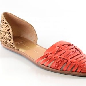 Dolce Vita Flats Leopard and Coral